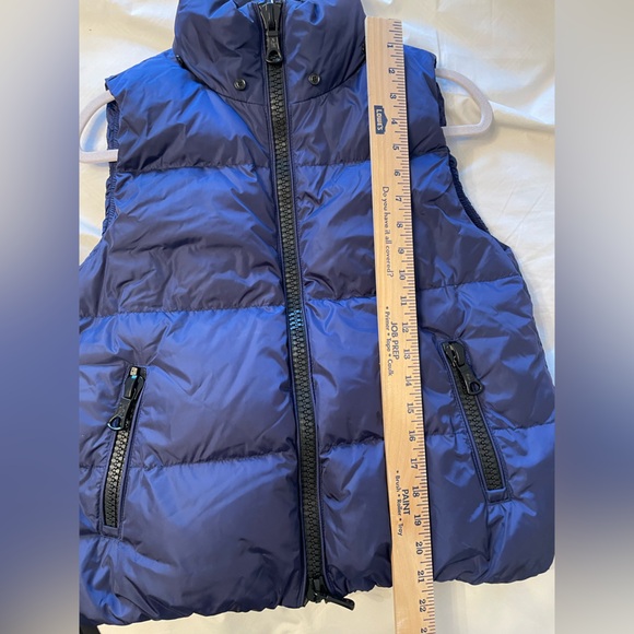 Moncler Down Vest with Detachable Fur Collar - Picture 7 of 10